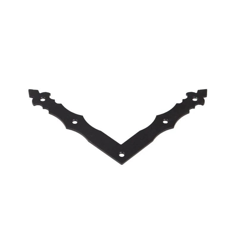 Dekoratīvs stūrītis 2.5cm x 15cm krāsots metālu sakausējums